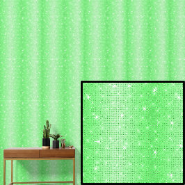 輝く星を持つ暗い中ストライプ央ライトグリーン 壁紙