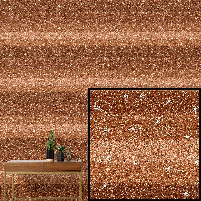 輝く星を持つ暗ストライプいミッドライトブラウン 壁紙 (クリエイターアップロード済み)