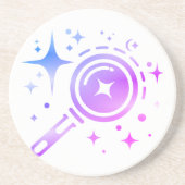輝く星、無限デジタル時代のビーコン コースター (正面)