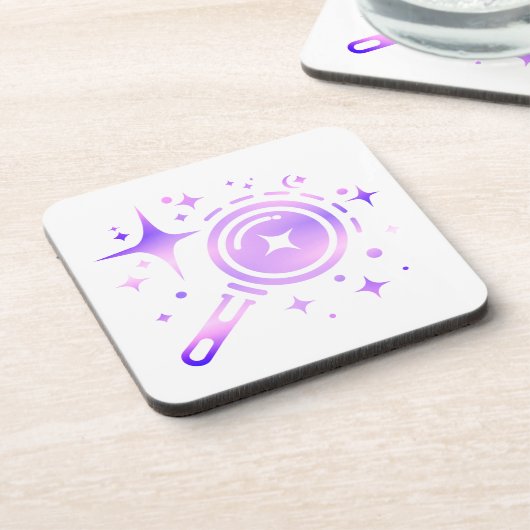 輝く星、無限デジタル時代のビーコン コースター (左側)