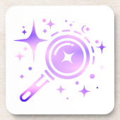 輝く星、無限デジタル時代のビーコン コースター (正面)