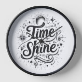 輝く時間 壁時計 (正面)