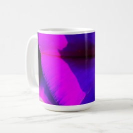 輝く朝顔の花 コーヒーマグカップ