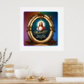 輝く栄光：クリスマスと救いの喜び ポスター (キッチン)