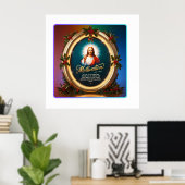 輝く栄光：クリスマスと救いの喜び ポスター (ホームオフィス)