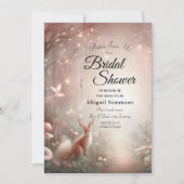 輝く森の世界と開花 招待状 (正面)