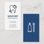 輝く歯 | 歯科 名刺 (正面/裏面)