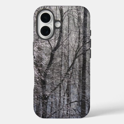 輝く氷の森の朝の光 II Case-Mate iPhoneケース (裏面)