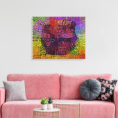 輝く波 キャンバスプリント (インサイチュ (リビング))