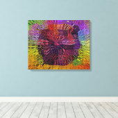 輝く波 キャンバスプリント (インサイチュ (ウッドフロア))