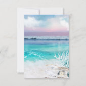 輝く海の水 Save the Date セーブザデート (裏面)