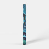 輝く深さ – 幻想的な水中ユートピア SAMSUNG GALAXYケース (右側面)