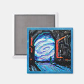 輝く深淵と共に独り マグネット (正面/裏面)