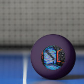 輝く深淵と共に独り 卓球ボール (ネット)