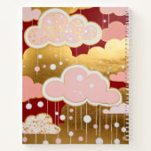 輝く深紅の雨 ノートブック (裏面)