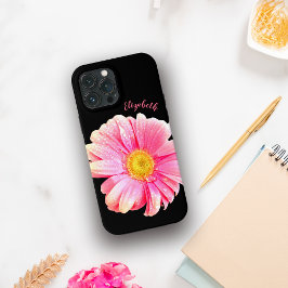 輝く濡れたピンクのオステオスペルマム iPhone 13 PRO MAXケース