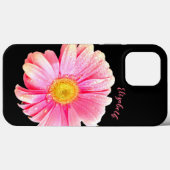 輝く濡れたピンクのオステオスペルマム Case-Mate iPhoneケース (裏面 (横))