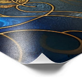 輝く無垢 – ステンドグラススタイル フォトプリント            (角)