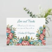 輝く牡丹の花束の愛とカー感謝していド 招待状 (スタンド正面)