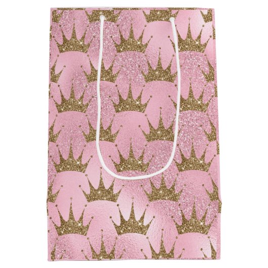 輝く王冠 ミディアムペーパーバッグ (裏面)