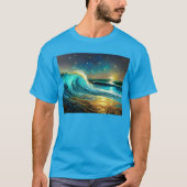 輝く異端の海洋波 Tシャツ (正面)