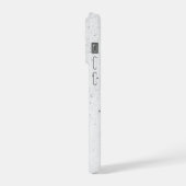 輝く白い砂 iPhoneケース (左側面)