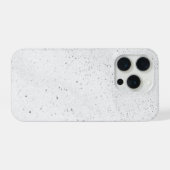 輝く白い砂 iPhoneケース (裏面横)