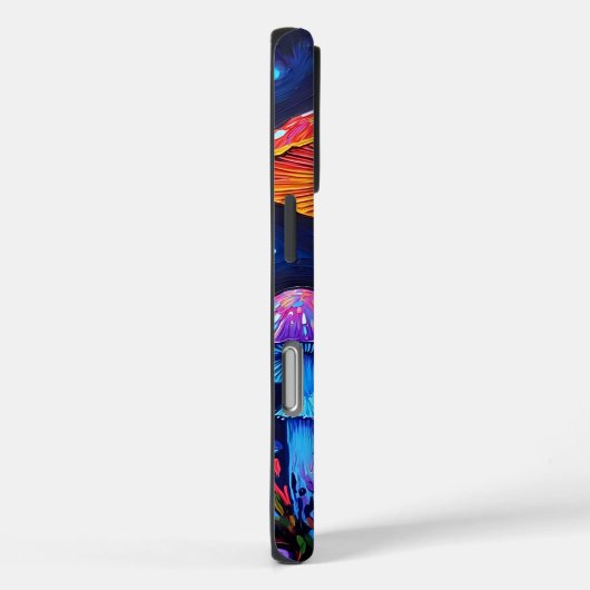 輝く真菌の夜 Case-Mate iPhoneケース (裏面 / 右)