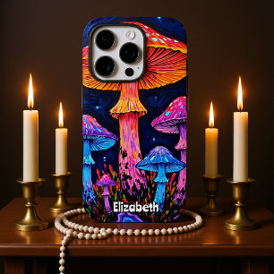 輝く真菌の夜 iPhone 16 PROケース