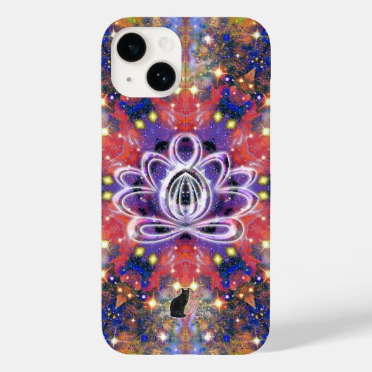 輝く禅ロータス Case-Mate iPhoneケース (裏面)