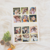 輝く私たちの年のミニマリスト12写真クリスマス