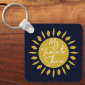 輝く私の時間は、サンプリントキーチェーン キーホルダー (正面)