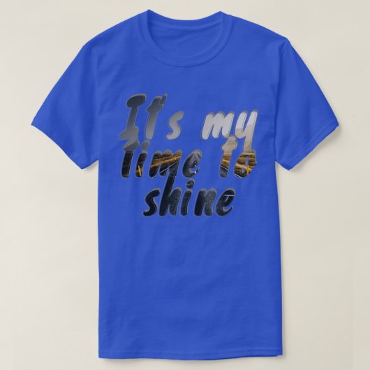 輝く私の時間 Tシャツ (デザイン正面)