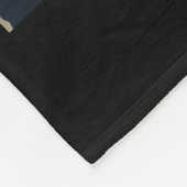 輝く美しい勇気の写真コラージュ フリースブランケット (角)