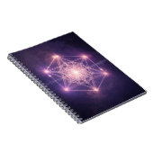 輝く聖なる幾何学宇宙光 ノートブック (右側)