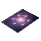 輝く聖なる幾何学宇宙光 ノートブック (左側)