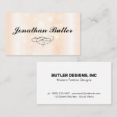 輝く背景 名刺 (正面/裏面)