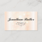 輝く背景 名刺 (正面)