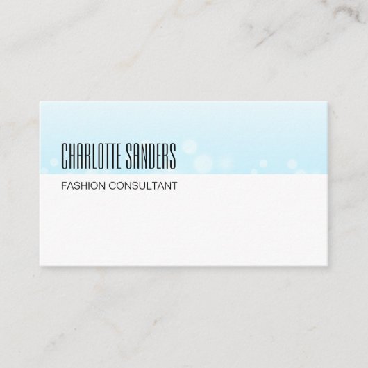 輝く背景 名刺 (正面)