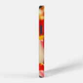 輝く色彩のチューリップ iPhoneケース (右側面)
