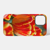 輝く色彩のチューリップ iPhoneケース (裏面横)