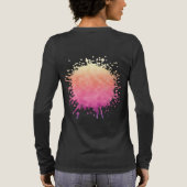 輝く花開く トライブレンドＴシャツ (背面)