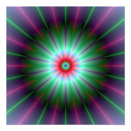 輝く花 フォトプリント            (正面)