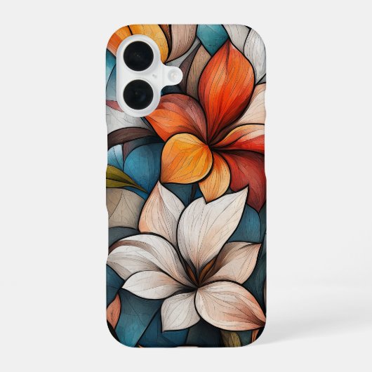 輝く芽 iPhone 16ケース (裏面)