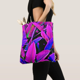 輝く葉のエレガンスパターン トートバッグ