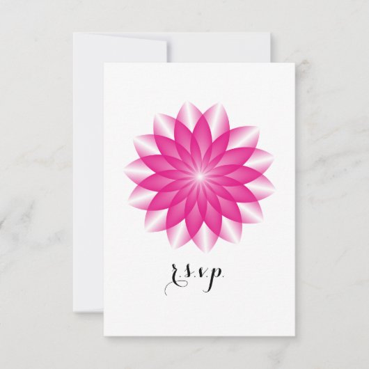 輝く蓮の花 RSVP (正面)