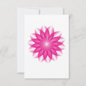 輝く蓮の花 RSVP (裏面)