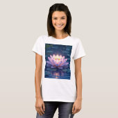 輝く蓮のTシャツ Tシャツ (正面フル)