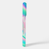 輝く虹色の波の流れ Case-Mate iPhoneケース (裏面 / 右)