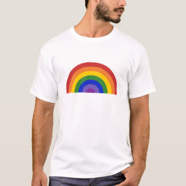 輝く虹 LGBTプライド Tシャツ